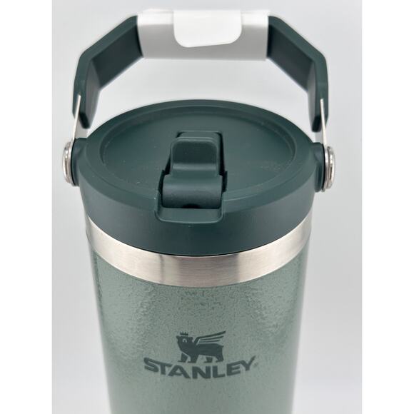 Stanley Ice Flow Flip Straw Tumbler 30 oz, HAMMERTONE GREEN - Picture 4 of 5